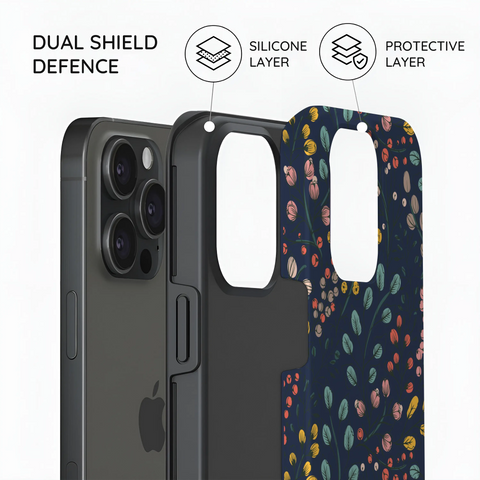 Botanical Kaleidoscope - iPhone 15 Pro Case