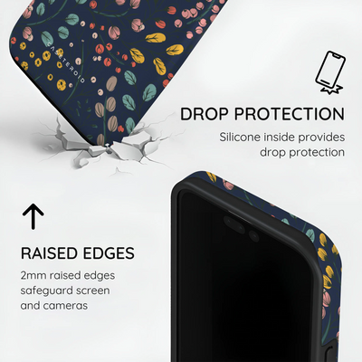 Botanical Kaleidoscope - iPhone 15 Pro Case