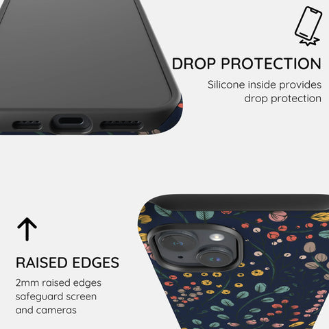 Botanical Kaleidoscope - iPhone 14 Case