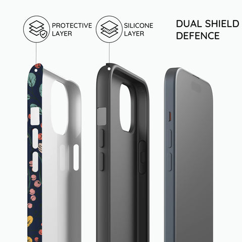 Botanical Kaleidoscope - iPhone 14 Pro Case