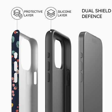 Botanical Kaleidoscope - iPhone 15 Pro Max Case