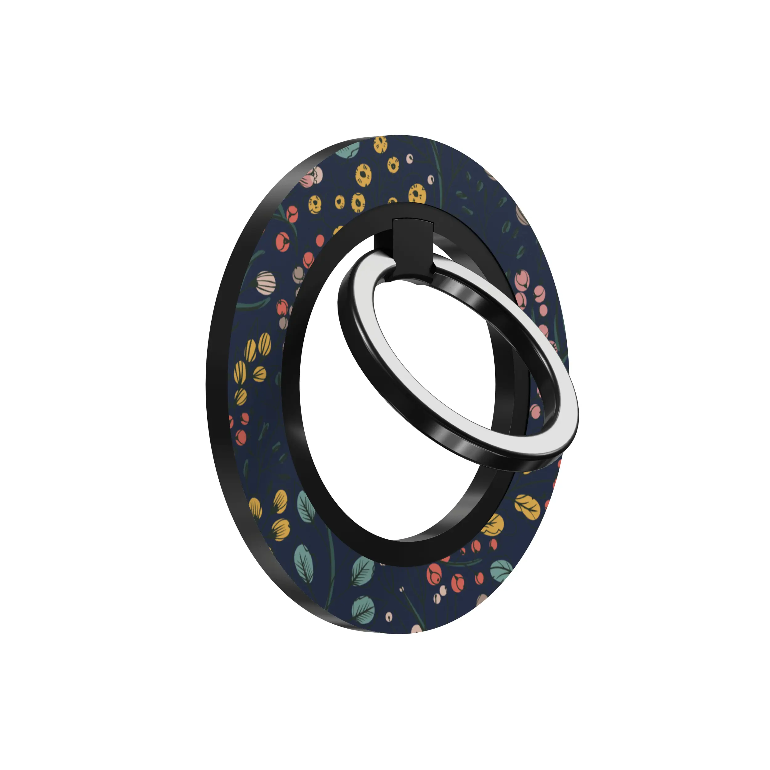 Botanical Kaleidoscope - Magnetic Ring Holder