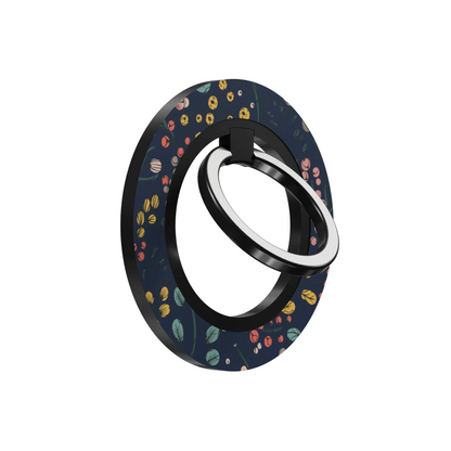 Botanical Kaleidoscope - Magnetic Ring Holder