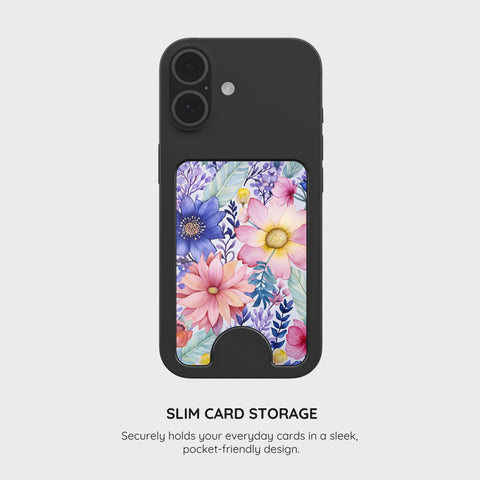 Bouquet Symphony - Magnetic Wallet & Stand