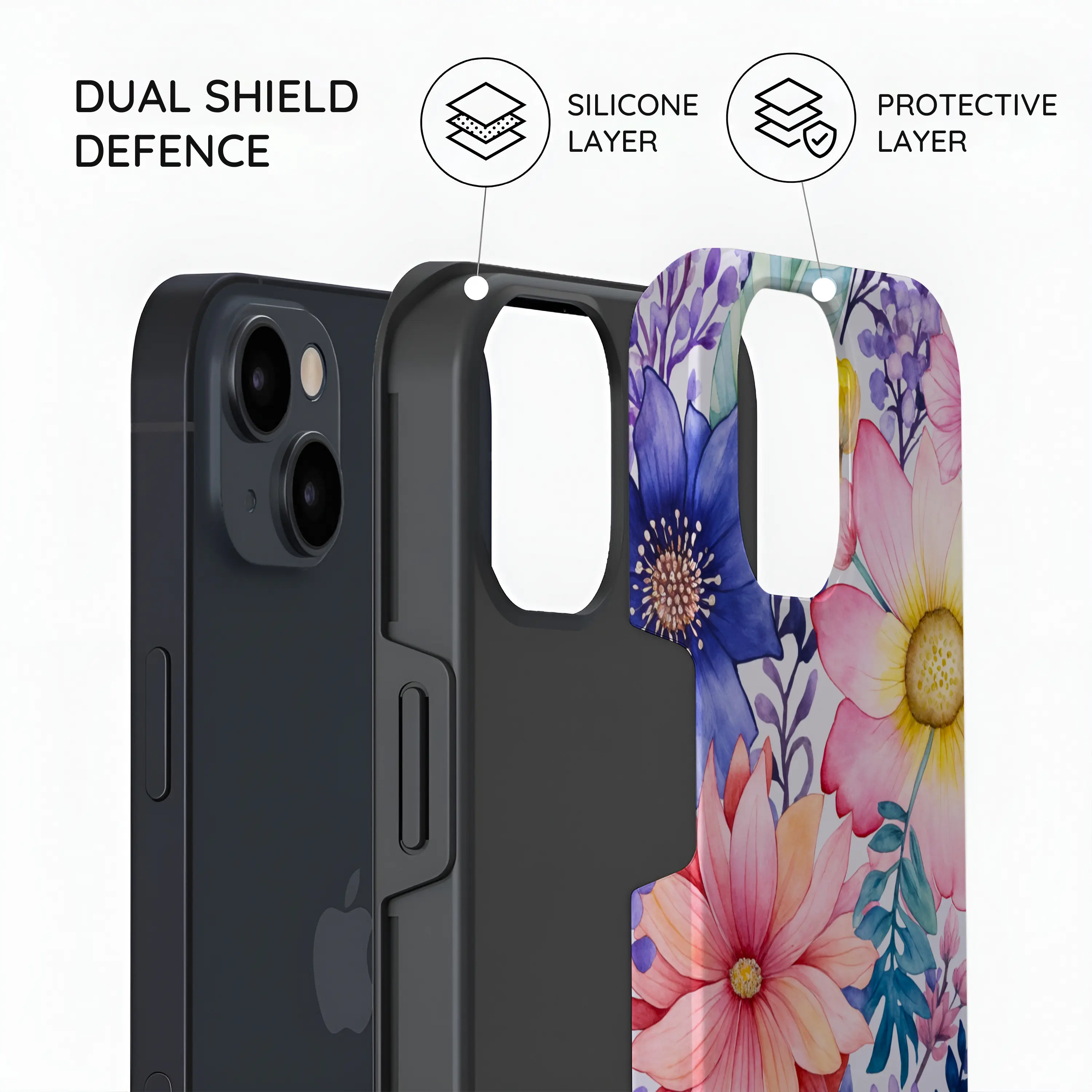 Bouquet Symphony - iPhone 13 Case