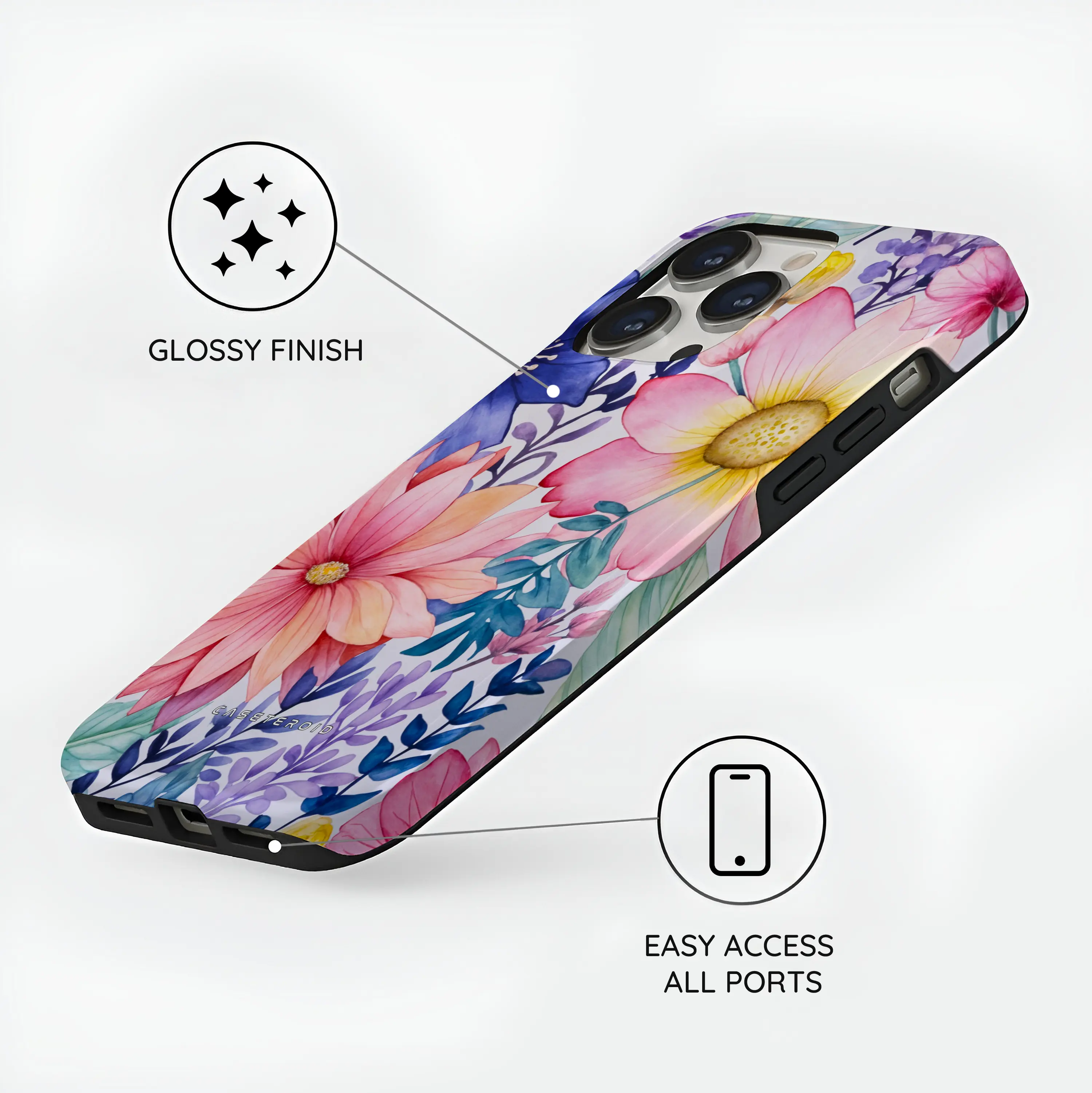 Bouquet Symphony - iPhone 14 Pro Max Case