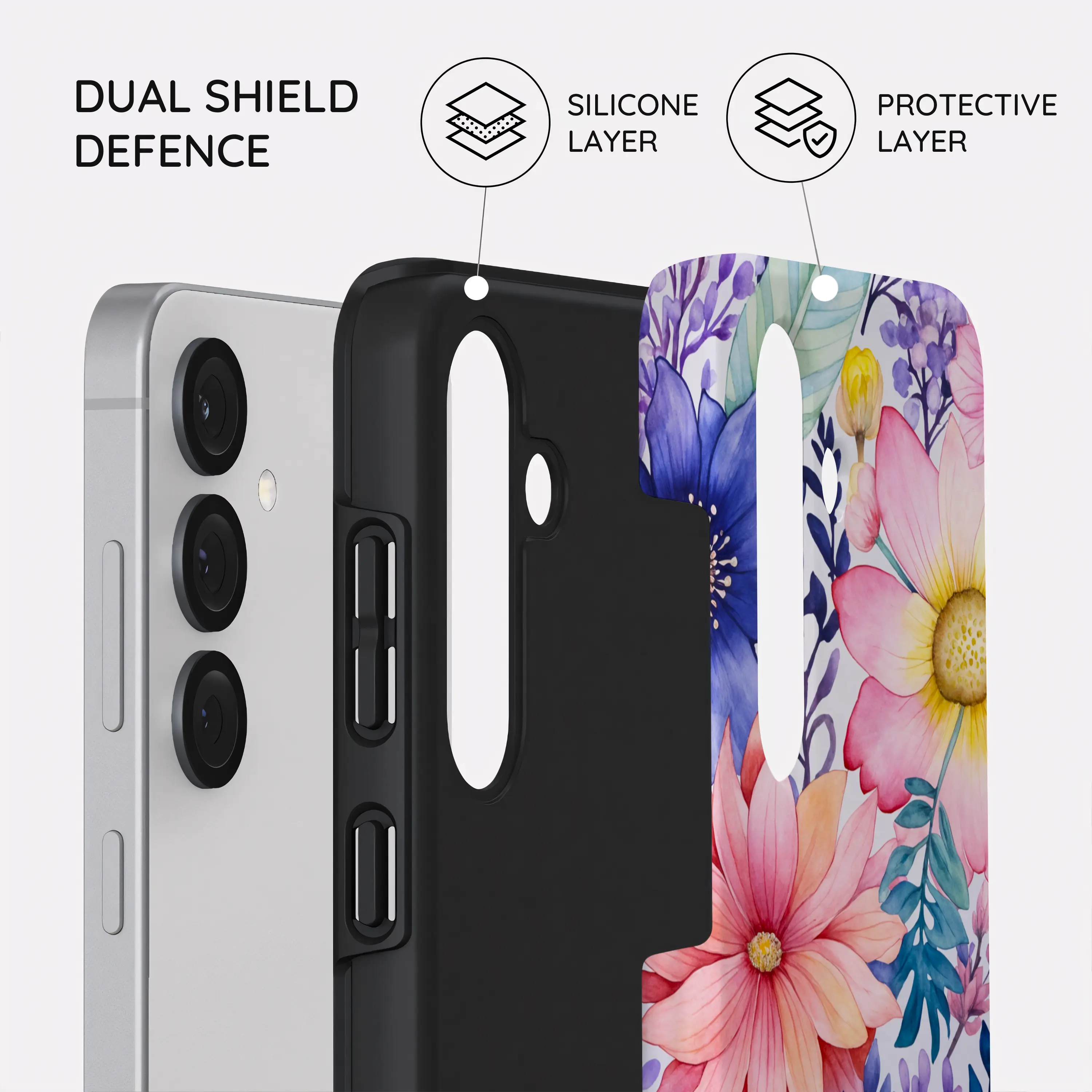 Bouquet Symphony - Samsung Galaxy S25 Plus Case