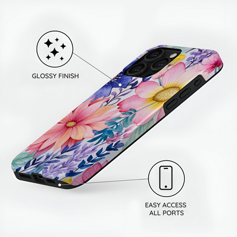 Bouquet Symphony - iPhone 15 Pro Case