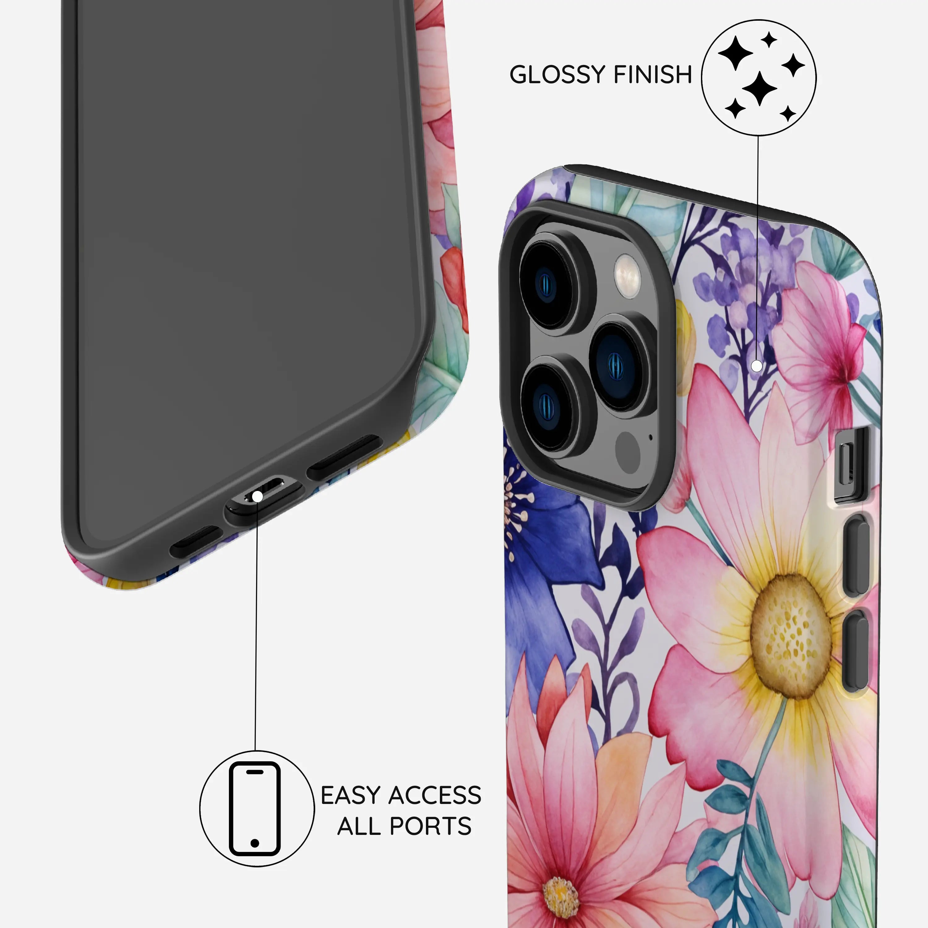 Bouquet Symphony - iPhone 14 Pro Max Case