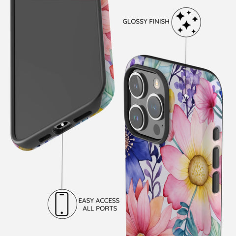 Bouquet Symphony - iPhone 15 Pro Max Case