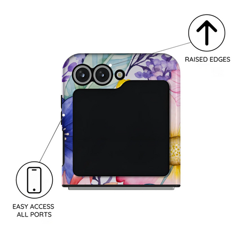 Bouquet Symphony - Samsung Galaxy Z Flip 6 Case