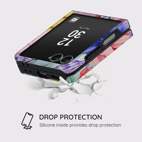 Bouquet Symphony - Samsung Galaxy Z Flip 7 Case