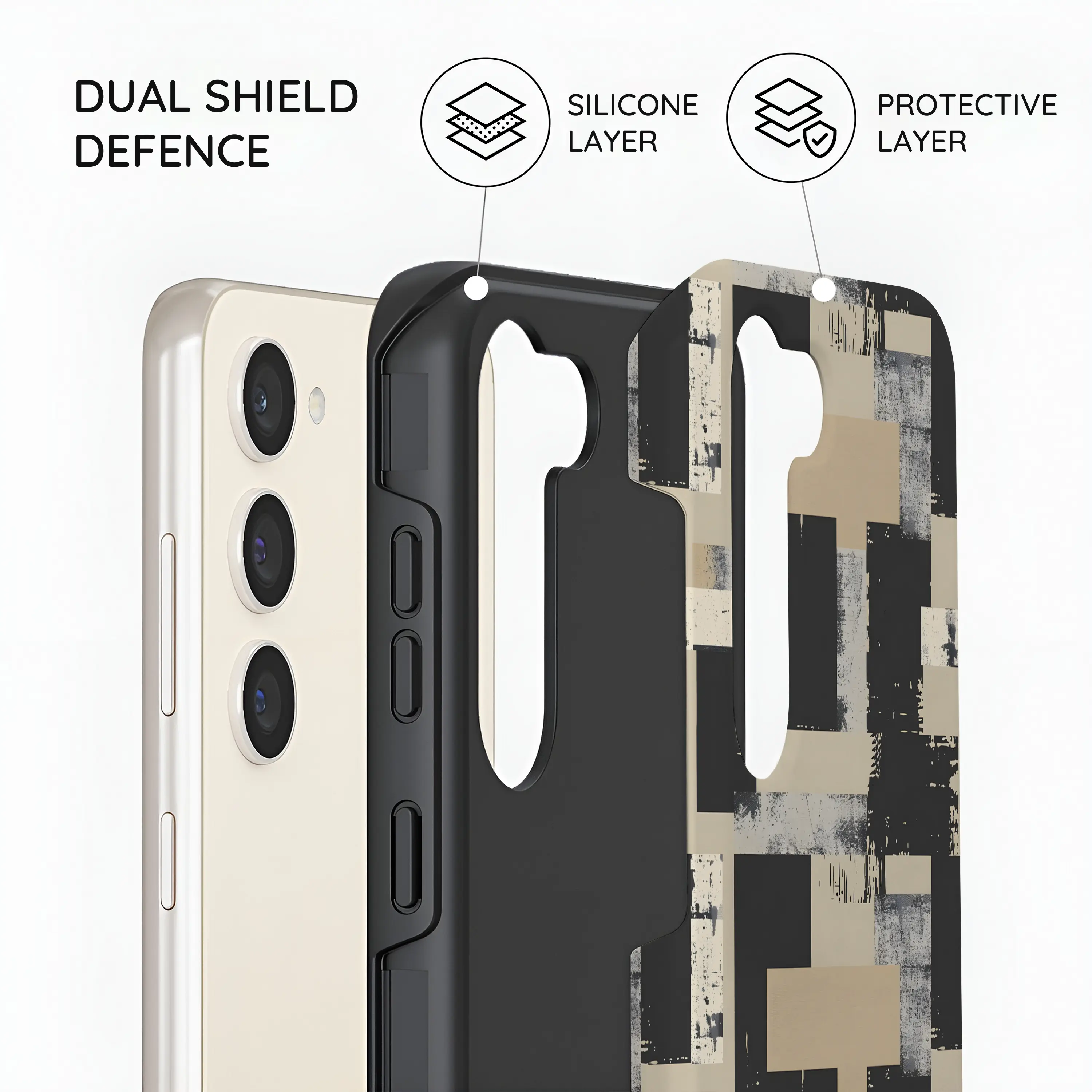 Brutal Geometry - Samsung Galaxy S23 Case