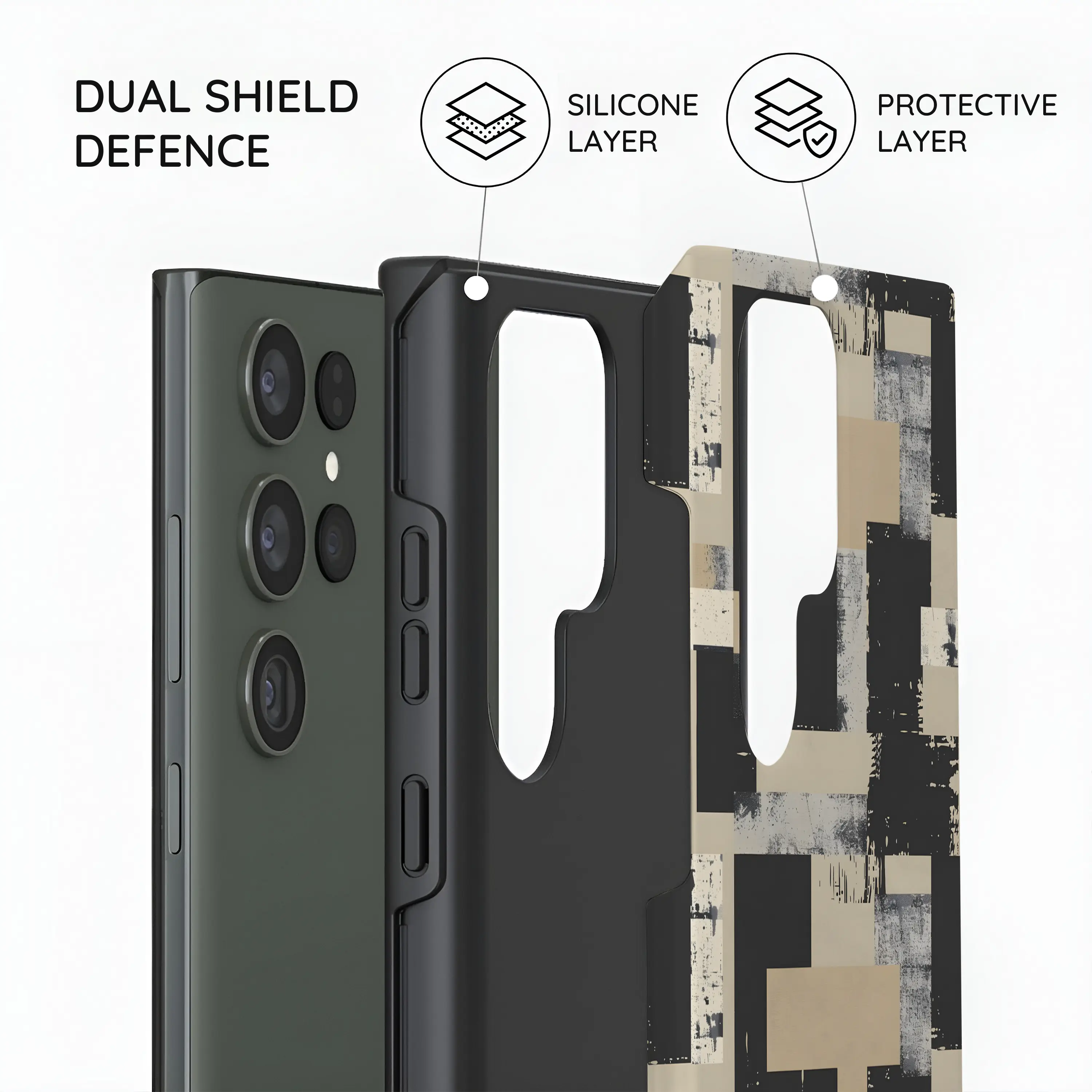 Brutal Geometry - Samsung Galaxy S23 Ultra Case