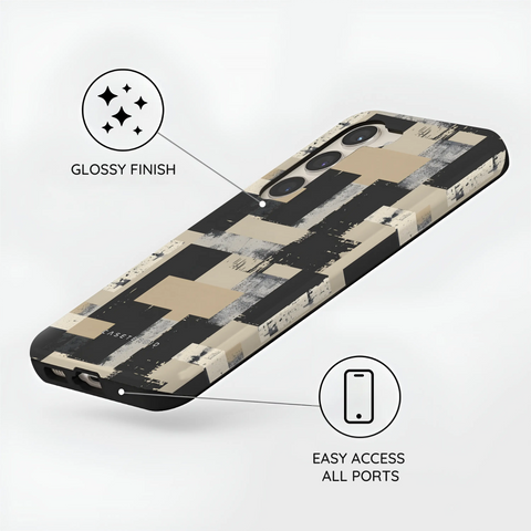 Brutal Geometry - Samsung Galaxy S23 Case
