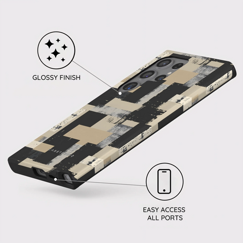 Brutal Geometry - Samsung Galaxy S24 Ultra Case