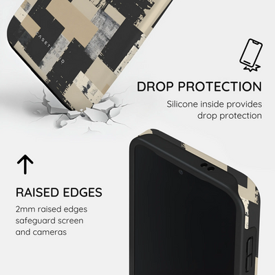 Brutal Geometry - Samsung Galaxy S24 Case