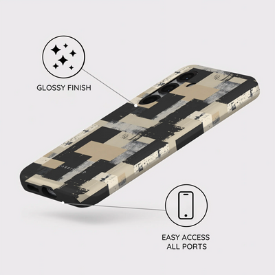 Brutal Geometry - Samsung Galaxy S25 Case