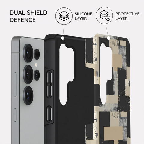 Brutal Geometry - Samsung Galaxy S25 Ultra Case
