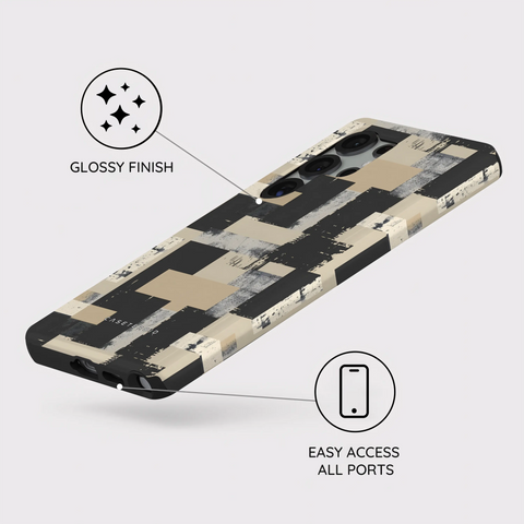 Brutal Geometry - Samsung Galaxy S25 Ultra Case