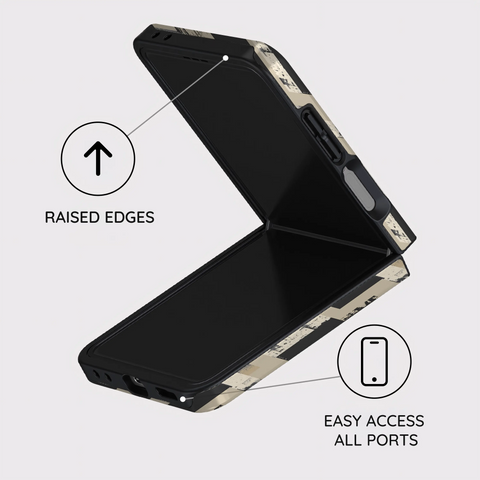 Brutal Geometry - Samsung Galaxy Z Flip 7 Case