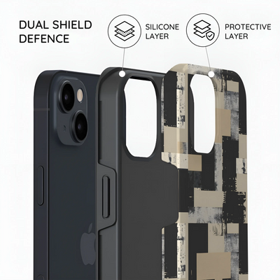 Brutal Geometry - iPhone 13 Mini Case