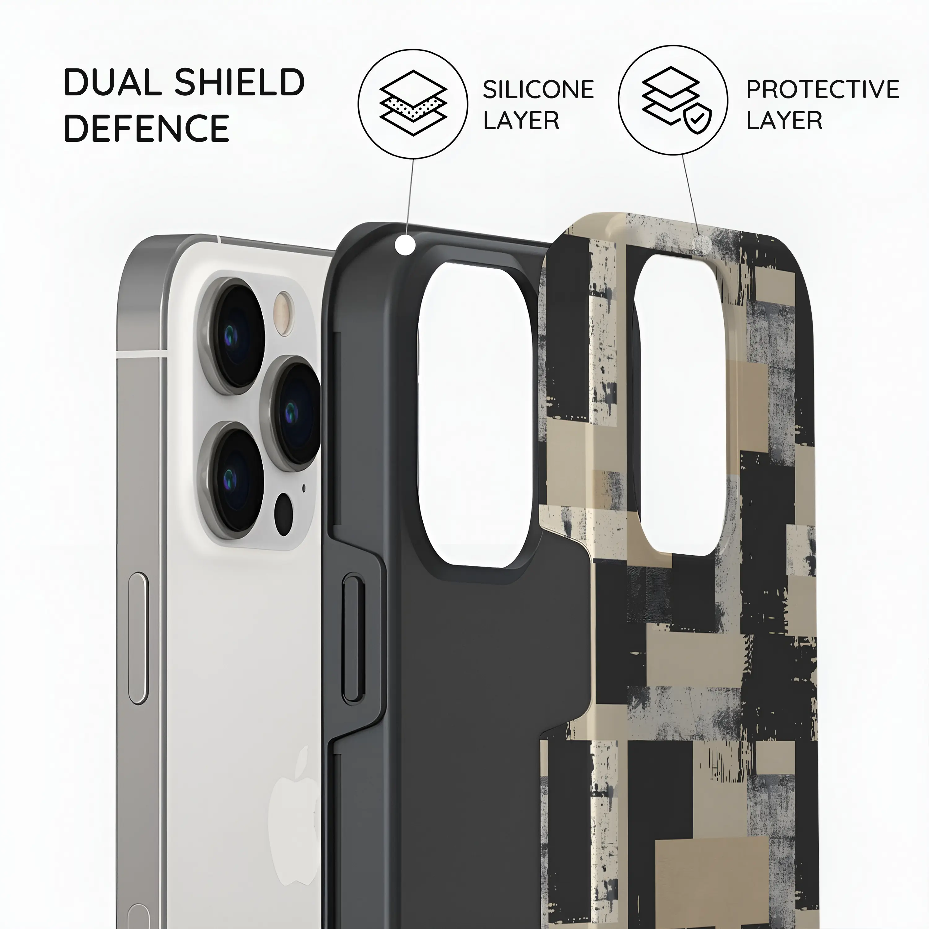Brutal Geometry - iPhone 13 Pro Max Case