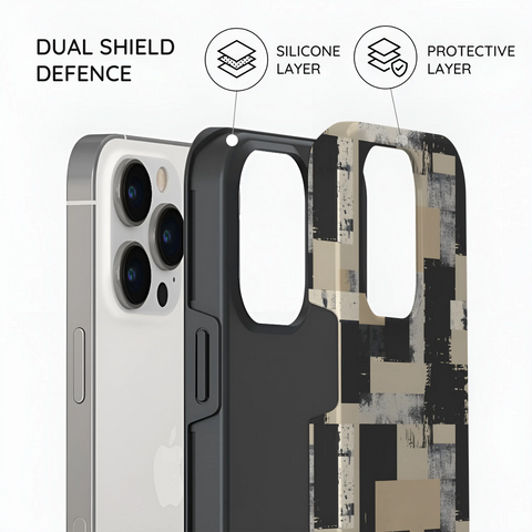 Brutal Geometry - iPhone 14 Pro Max Case