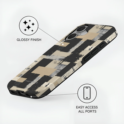 Brutal Geometry - iPhone 16 Plus Case