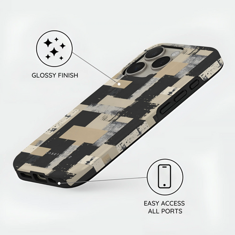 Brutal Geometry - iPhone 16 Pro Case