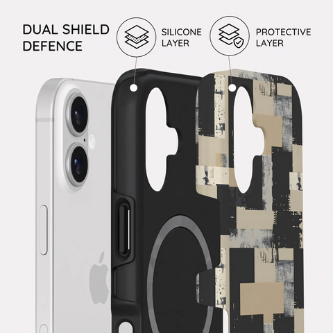 Brutal Geometry - iPhone 17 Case