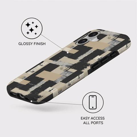 Brutal Geometry - iPhone 17 Case