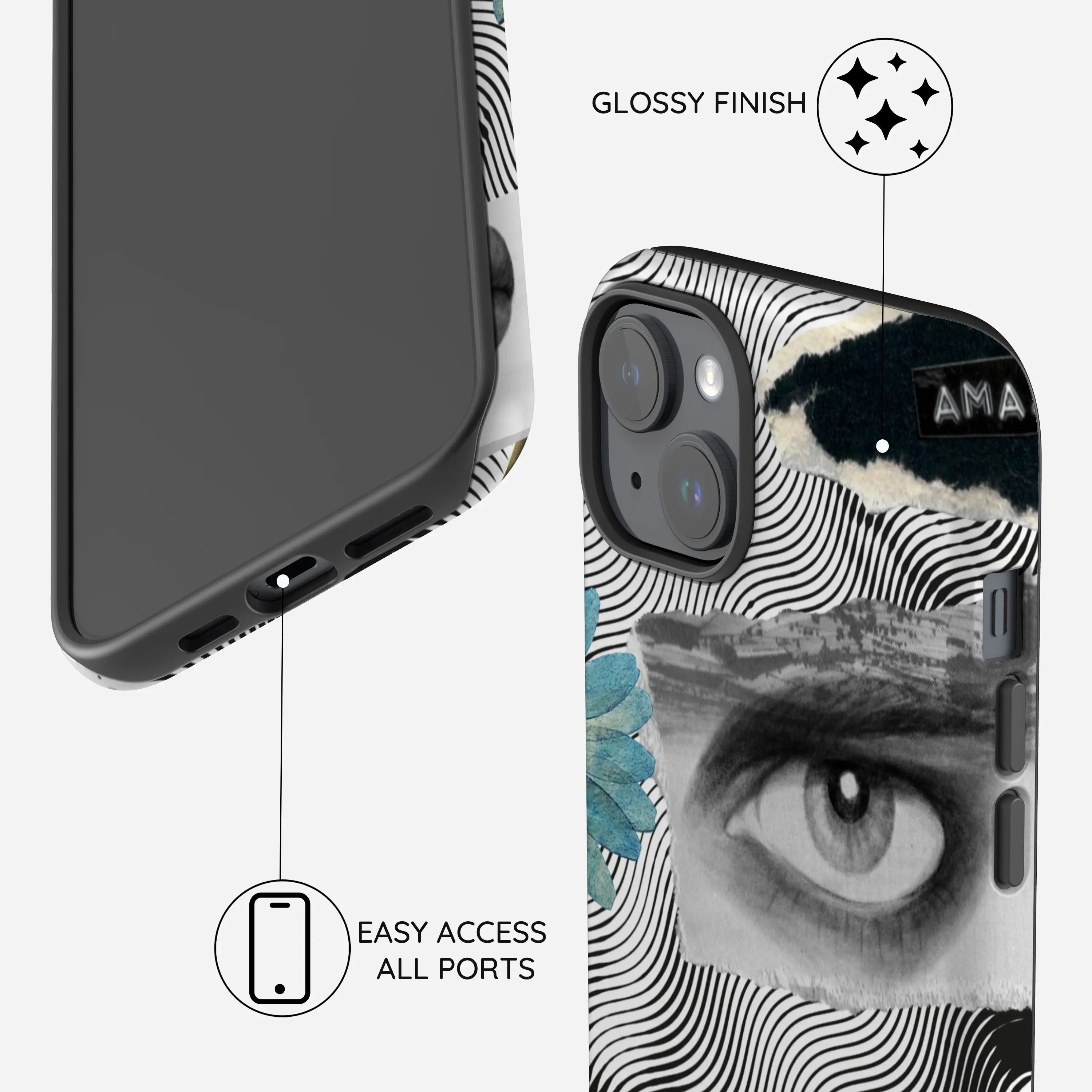 Buzzing with Life - iPhone 14 Plus Case