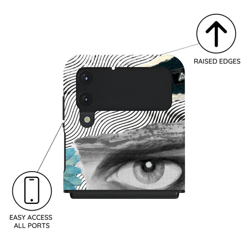 Buzzing with Life - Samsung Galaxy Z Flip 4 Case