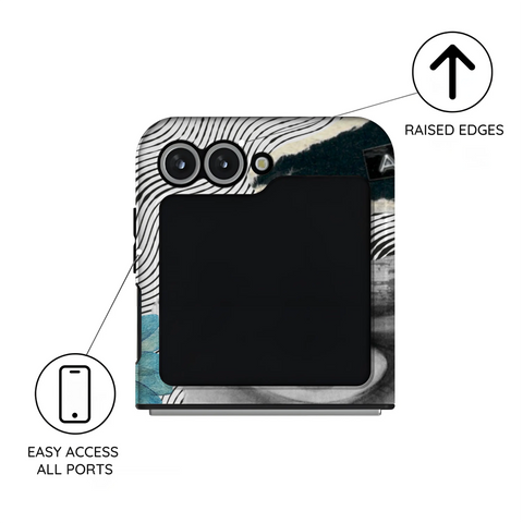 Buzzing with Life - Samsung Galaxy Z Flip 6 Case