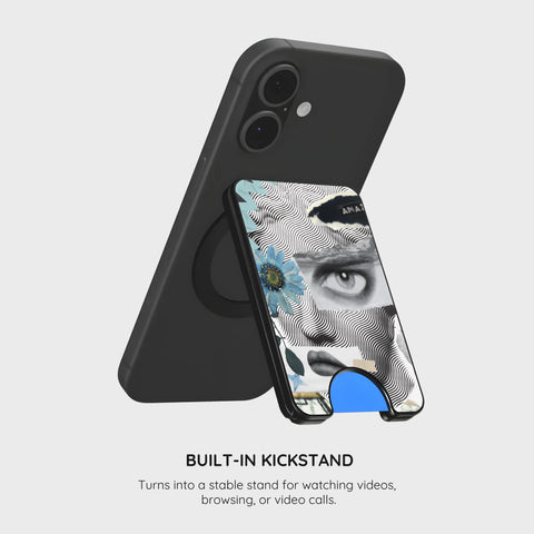 Buzzing with Life - Magnetic Wallet & Stand