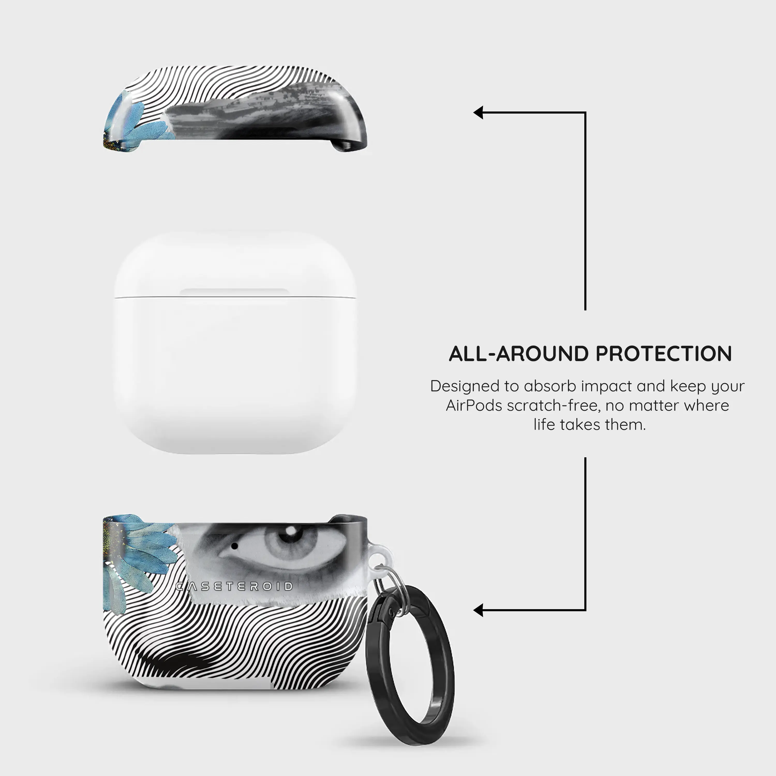 Buzzing with Life - AirPods 4 Case