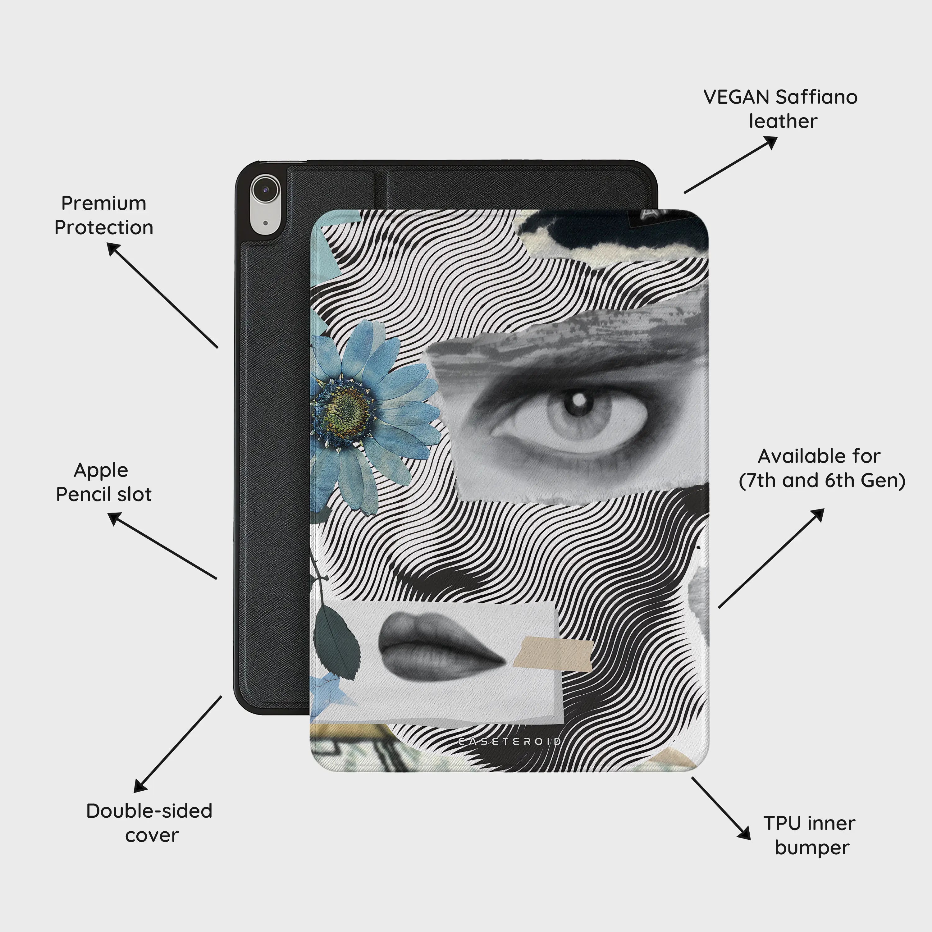 Buzzing with Life - iPad Air 11 (7th/6th Gen) Case