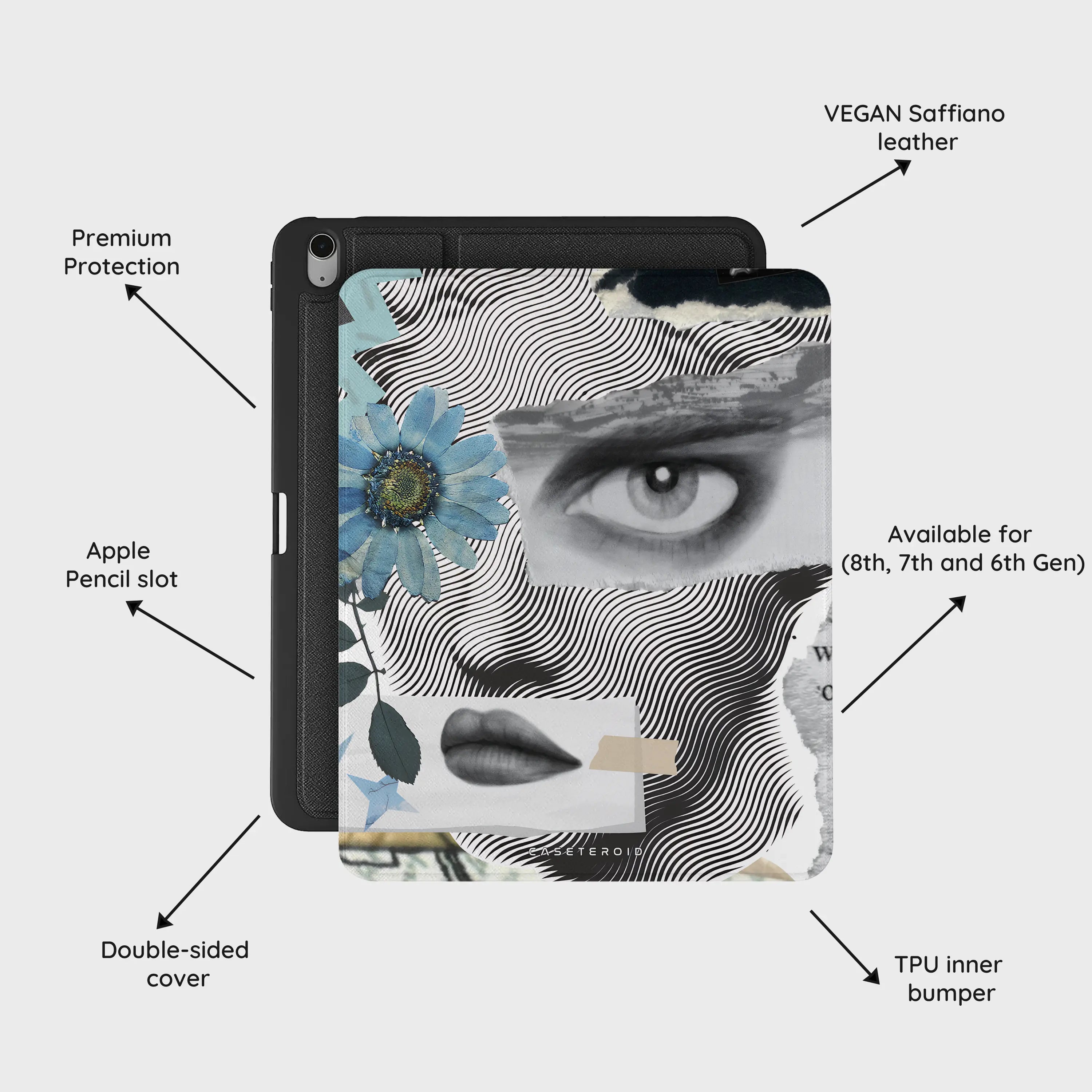 Buzzing with Life - iPad Air 13 (8th/7th/6th Gen) Case