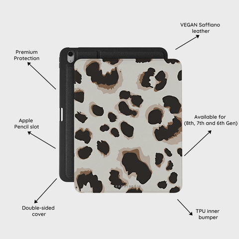 Café Cheetah - iPad Air 13 (8th/7th/6th Gen) Case