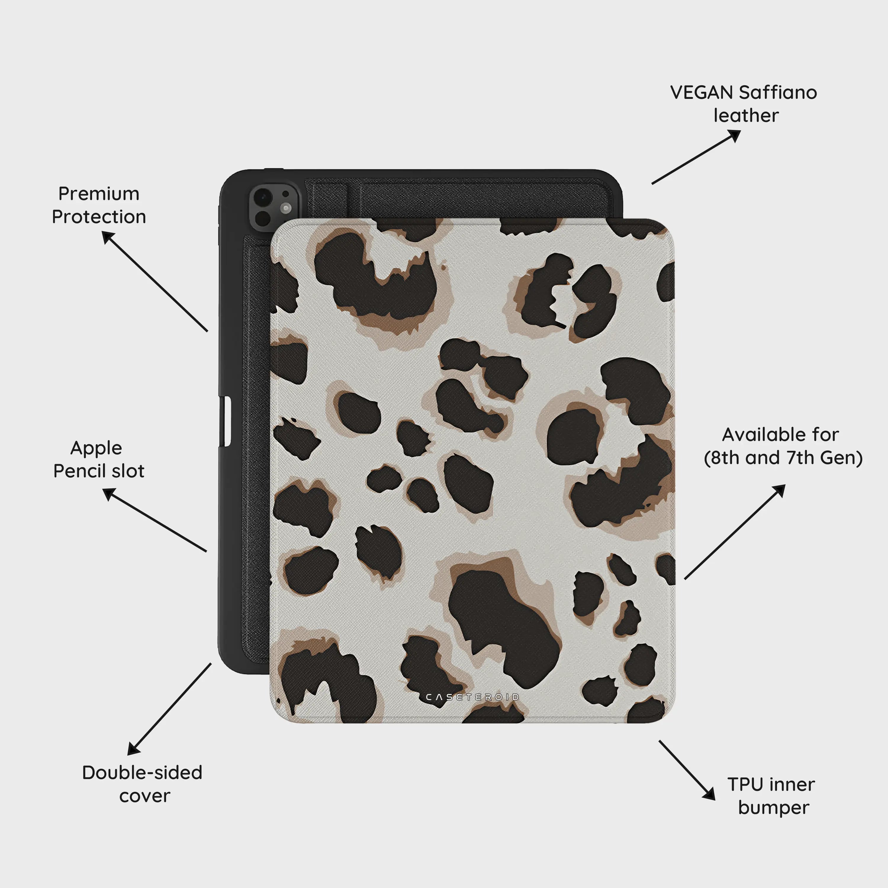 Café Cheetah - iPad Pro 13 (8th/7th Gen) Case