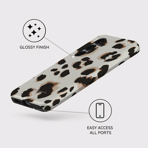 Café Cheetah - Samsung Galaxy S25 Case