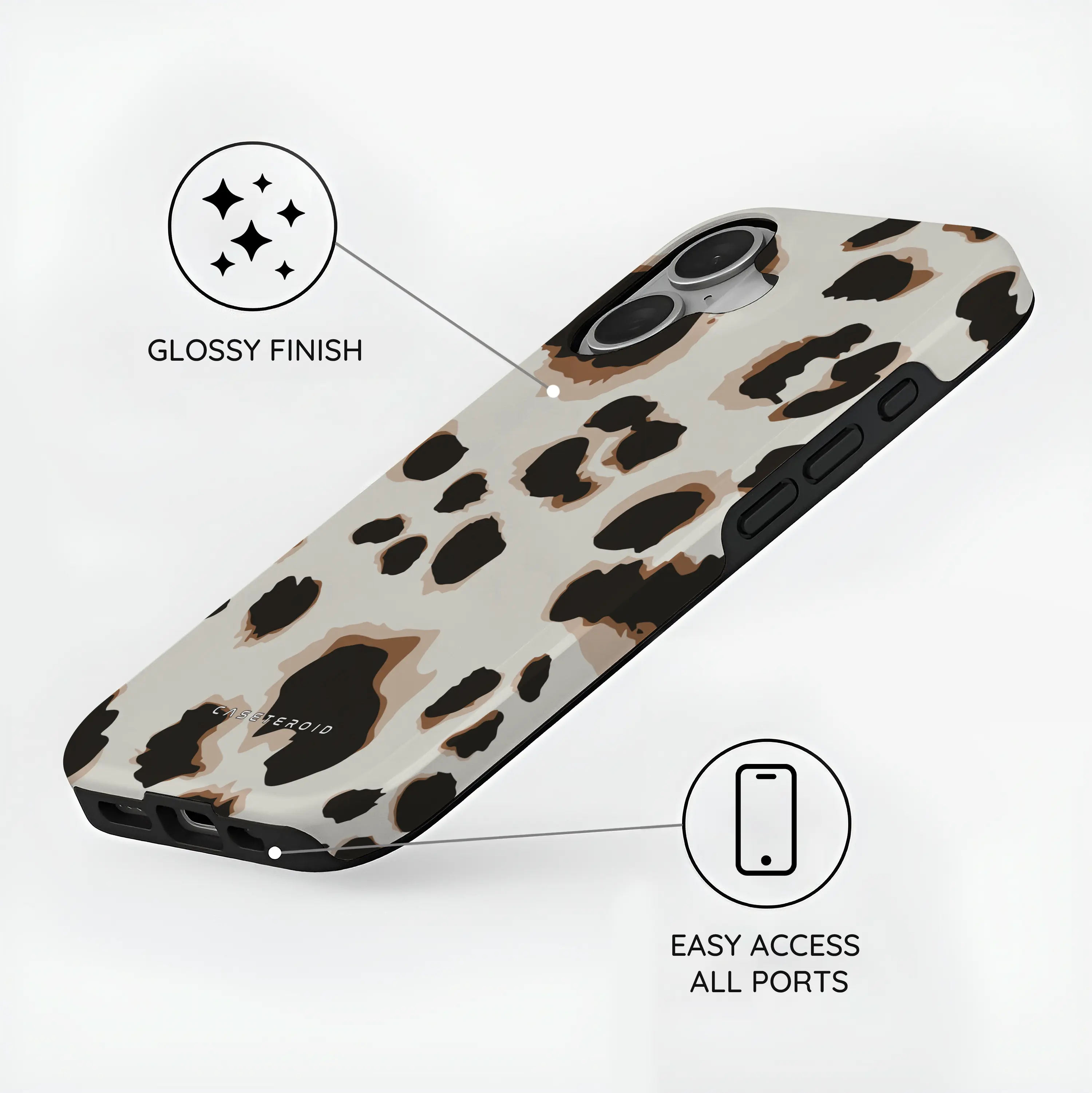 Café Cheetah - iPhone 16 Case
