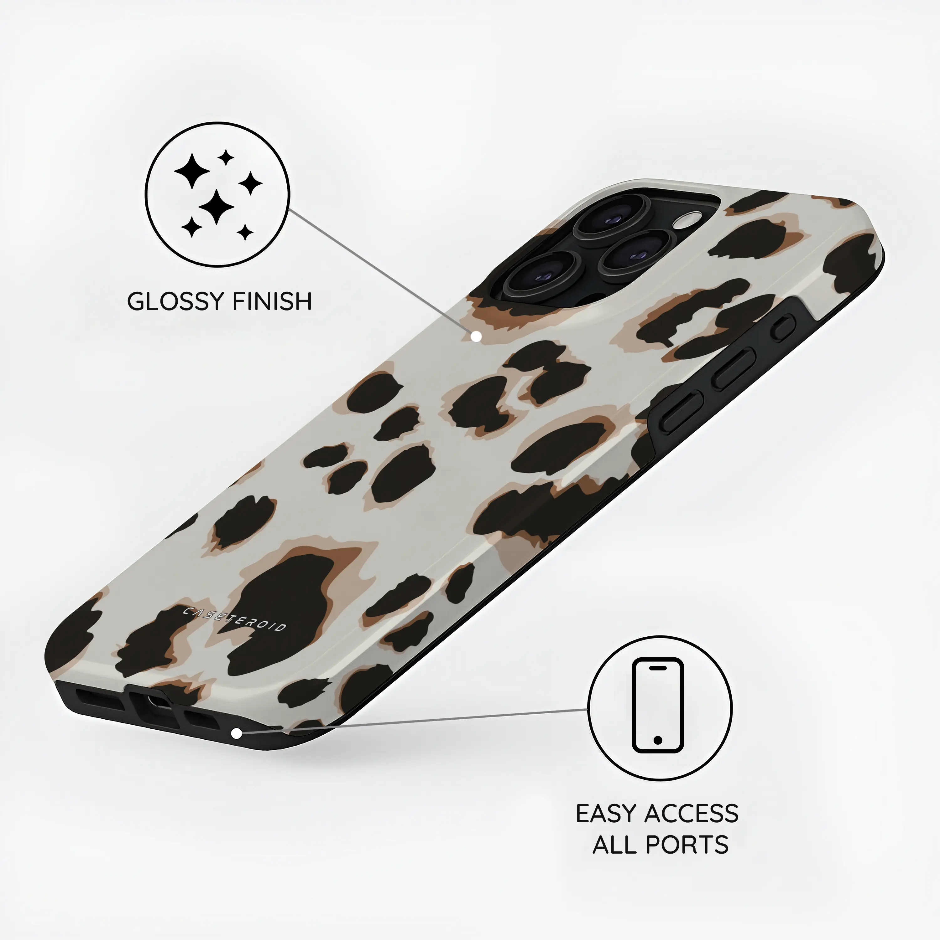 Café Cheetah - iPhone 15 Pro Case