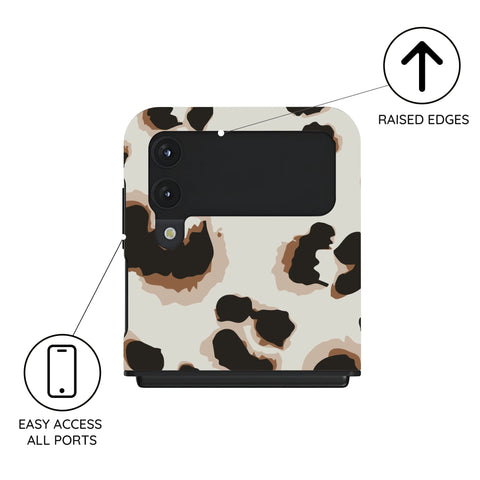 Café Cheetah - Samsung Galaxy Z Flip 4 Case
