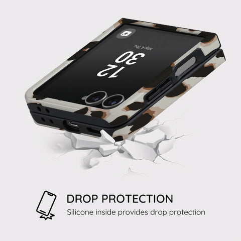 Café Cheetah - Samsung Galaxy Z Flip 7 Case