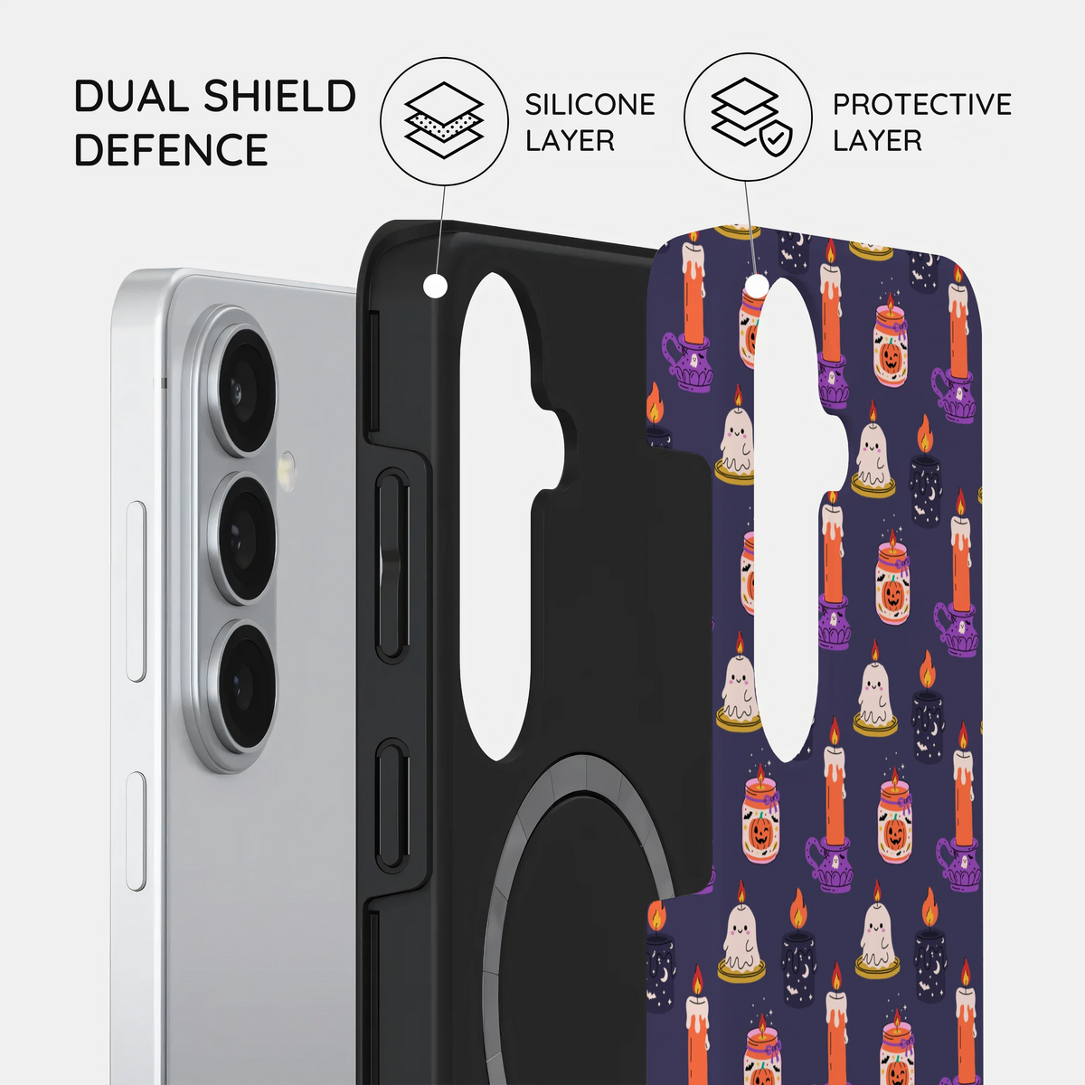 Candlelit Boo - Samsung Galaxy S26 Case