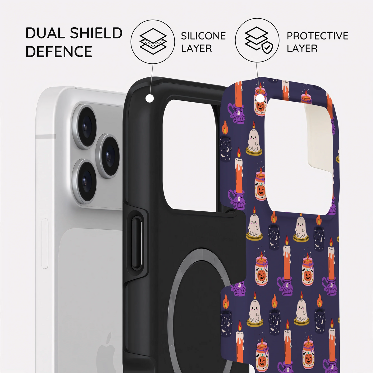 Candlelit Boo - iPhone 18 Pro Max Case