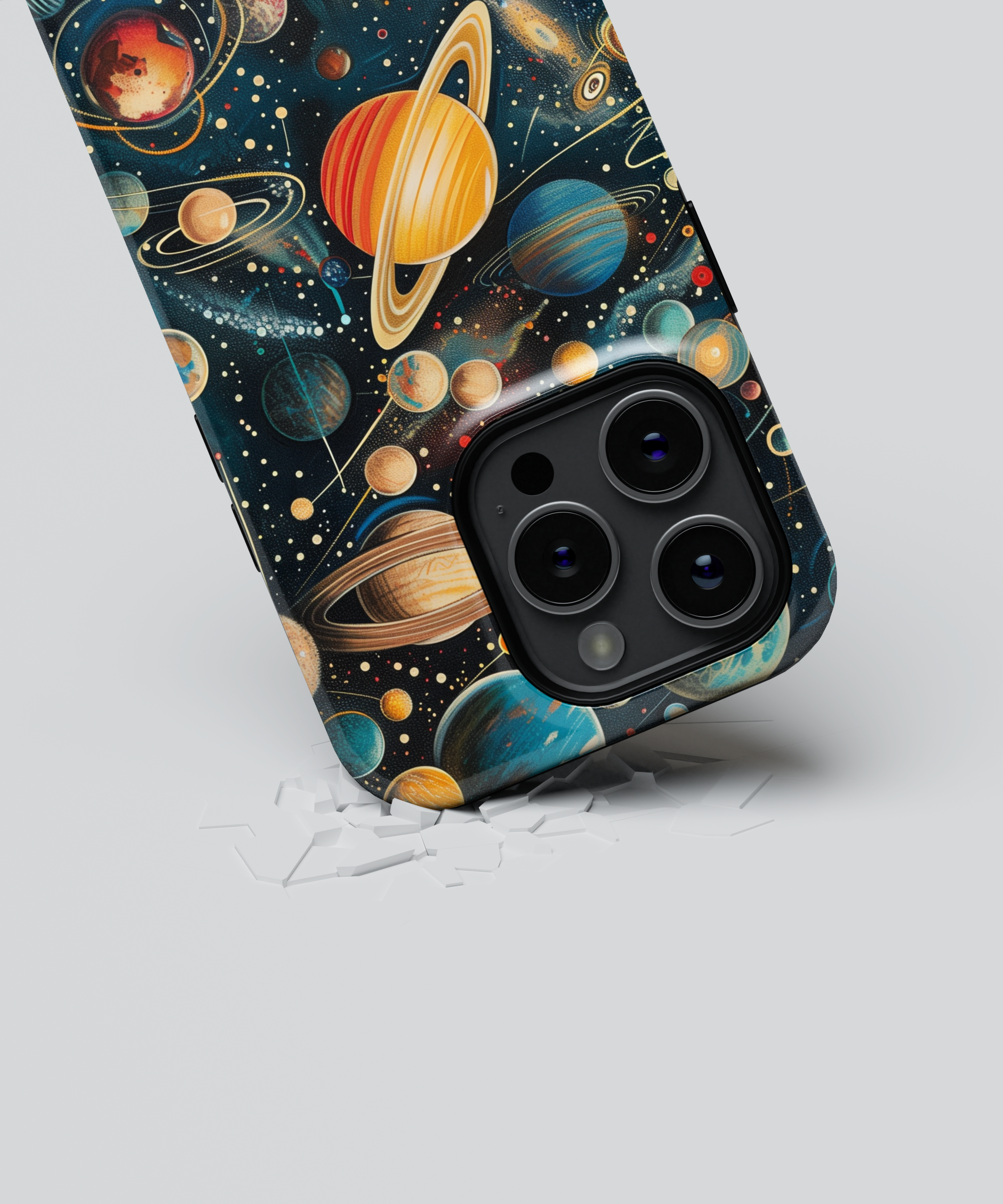 iPhone Tough Case - Celestial Cavalcade Cosmos - CASETEROID