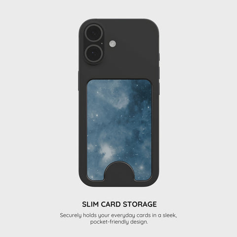 Celestial Frost - Magnetic Wallet & Stand
